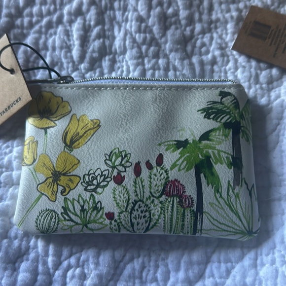 2 Starbucks money and card pouches as well as a key chain. Brand new with tags - Picture 2 of 4